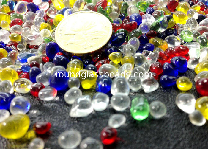 0.2-0.4MM Road Glass Beads , Building 60 Mesh Glass Microsphere