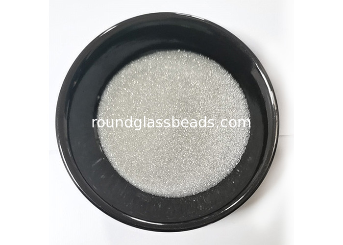 60 Mesh Solid Glass Beads Abrasive For Sandblasting And Surface Treatment