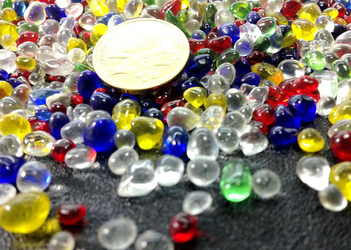 0.2-0.4MM Road Glass Beads , Building 60 Mesh Glass Microsphere